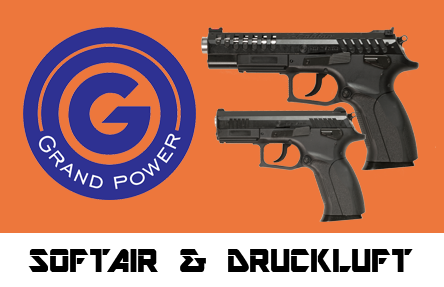 Grand Power Druckluft und Softair Waffen